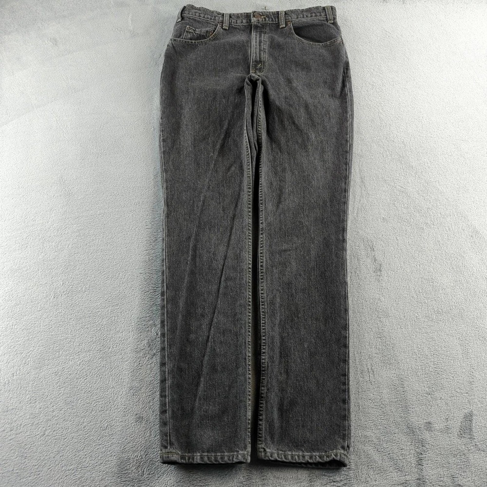 Vintage Levis Jeans 36x34 (Fits 34x34)‎ Black 531 Stonewash Straight Grunge 90s